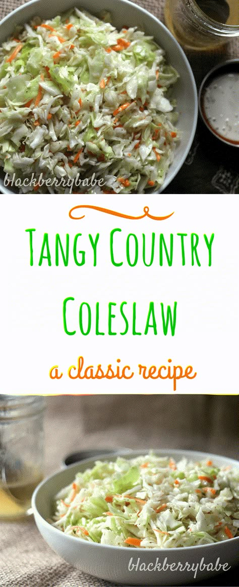 Vinegar Based Coleslaw (No Mayo Coleslaw) Sweet Coleslaw Recipe, Vinegar Coleslaw, Salad Kale, Vegan Coleslaw, Slaw Dressing, Mayo Recipe, Cole Slaw, Slaw Recipes, Cabbage Slaw