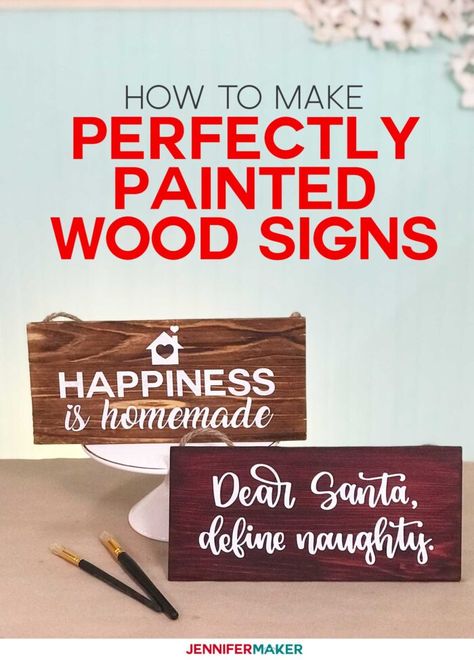 How to use Vinyl Stencils to Make Perfectly Painted Wood Signs with your Cricut using Mod Podge and the Pounce Method | diy home decor #cricut #woodsigns #stencils Stenciled Signs On Wood, Cricut Stencils Diy Wood Signs, Stencil With Cricut Wood Signs, Stencil Letters On Wood, Stencil Signs, Reusable Stencils For Signs, Cricut Stencil Vinyl, Cricut Stencil, Making Stencils