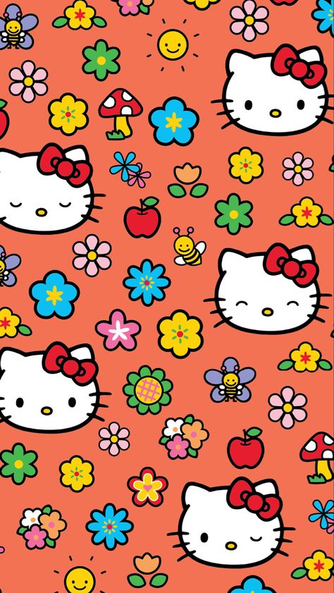 Baggu Sanrio, Wallpaper Sanrio, Hello Kitty Wallpaper Hd, Images Hello Kitty, Charmmy Kitty, Hello Kitty Images, Hello Kitty Themes, Cocoppa Wallpaper, Hello Kitty Backgrounds