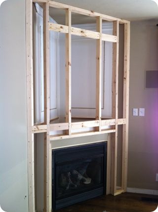 A fireplace redo! from Thrifty Decor Chick