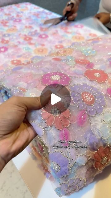 FOREVERSILKS INDIAN FABRIC STORE on Instagram: "Fida Applique handwork ✨🌸🥰🥺 
very beautiful handwork net for making dresses and gowns.👗 
To place your order visit our Website (🔍FIDA) or Dm for direct link of the product or Simply place order on mentioned WhatsApp Numbers given Below 👇 . 
Tag us @foreversilks @fabricforever to get featured on our page 
. . . . For product related queries or orders kindly DM or WhatsApp on 9891096252 / 8130536765 📩 
#applique #fabric #luxuryfabrics #embroidery #fabricstore #embroiderydesign #promdresses #londonfashion #blouseidea" Net Fabric Gown Designs, Embroidery Fabric Indian, Net Fabric Dress Design, Net Embroidery Dress, Embroidery On Net Fabric, Net Fabric Dress, Net Gown Designs, Indian Embroidery Designs, Net Gowns