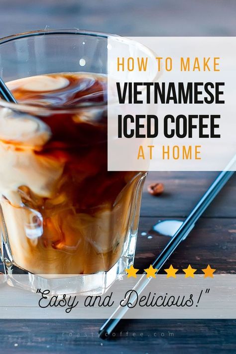 Vietnamese Coffee Recipe, Vietnamese Iced Coffee Recipe, Thai Iced Coffee, Thai Coffee, Homemade Iced Coffee, Vietnamese Iced Coffee, Iced Coffee Recipes, Iced Coffee At Home, Iced Coffee Recipe