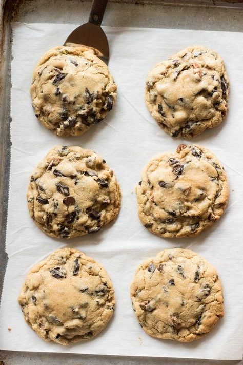 Everyone needs these big fat chocolate chip cookies in their life. Crunchy on the outside, chewy in the middle, and full of melty chocolate chips. Fat Chocolate Chip Cookies, Big Chocolate Chip Cookies, Big Chocolate, Chocolate Cookie Recipes, Best Chocolate Chip Cookie, Chocolate Chip Oatmeal, Cookies Recipes Chocolate Chip, Cookie Desserts, Sweets Treats