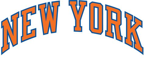 New York Logo Design, New York Knicks Logo, Knicks Logo, Minimal Shirt Design, New York Logo, Wordmark Logo, Sports Logo Design, Word Mark Logo, Mobile Responsive