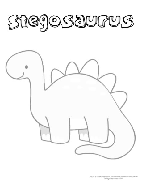 Fun kids activities -- Free Printable Dinosaur Coloring Pages (with names!) Stegosaurus, Apotasaurus, pterodactyl, and dinosaur eggs. Dinasour Coloring Sheets, Dinosaurs Template, Dinosaurs Clipart, T Rex Template Free Printable, Free Printable Dinosaur Templates, Dino Template Free Printables, Dinosaur Cutouts Printable Free, Printable Dinosaur Templates, Dinosaur Printable