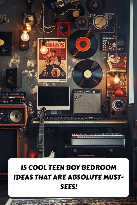 Transform any teen boy's room into the ultimate hangout with these 15 awesome bedroom ideas! From stylish decor to space-saving hacks, these designs are perfect for every personality and budget. Click now to inspire your next makeover!