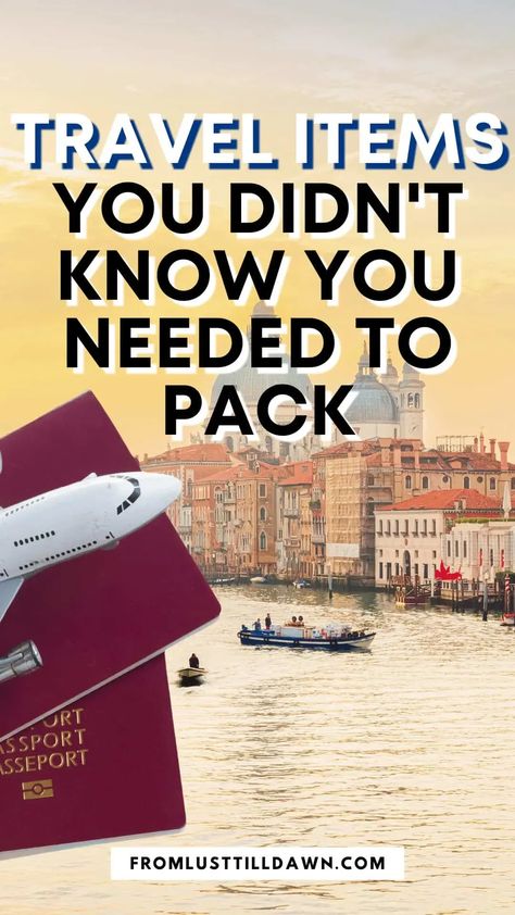 How To Prepare For Traveling, Best Items For International Travel, Packing For International Trip, How To Prepare For A Trip To Europe, Airplane Travel Must Haves, Must Haves For European Travel, Must Have For Traveling, Must Have Travel Items Europe, Italy Travel Must Haves