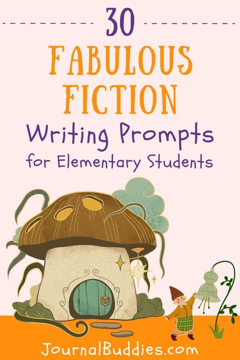 Are you looking for something new and exciting to challenge your elementary students? Look no further than these 30 fiction writing prompts! These prompts will inspire your students to flex their imaginations, make new discoveries, and bring their stories to life in a new way. Whether your student is a beginner or a seasoned writer, these prompts are sure to spark their creative writing abilities. #fictionwriting #elementary #journalbuddies Easy Writing Prompts, Short Story Prompts, Elementary Writing Activities, Fifth Grade Writing, Summer Writing Prompts, Fiction Writing Prompts, Creative Writing Ideas, Summer Writing, Essay Prompts