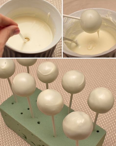 Cake Pops Step By Step, Cake Pop Receita, Cake Pop Recipe Easy, Make Cake Pops, Cake Ball, Cake Pop Ideas, Cake Pops How To Make, Basic Cake, Cake Pop Recipe