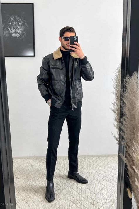 Chelsea Boots With Jeans, Black Chelsea Boots Outfit, How To Style Chelsea Boots, Turtleneck Outfit Men, Winter Outfits For Men, Boots Outfit Ideas, Chelsea Boots Men Outfit, Chelsea Boots Outfit, Boots Men Outfit