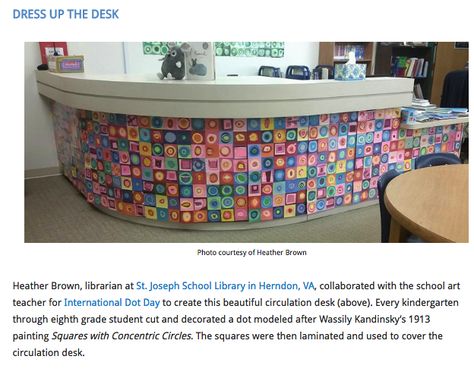 School Library Circulation Desk Ideas, Circulation Desk Makeover, Circulation Desk Library, Library Circulation Desk Decorations, Librarian Desk Decor, Circulation Desk Decor, Library Circulation Desk Ideas, Library Circulation Desk, Library Checkout