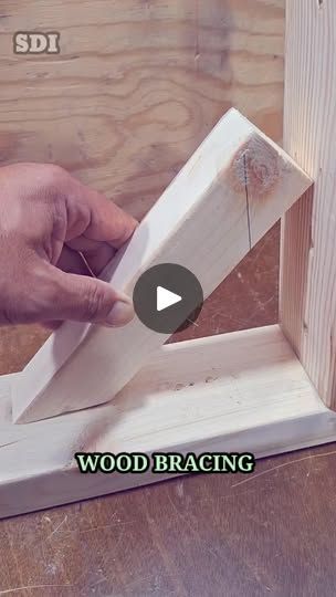 6.3K views · 88 reactions | How to Get Strong and a Perfect Angles on Wooden Bracing! #tutorial #woodworking #carpentry #construction #carpenter #learn #skills #tips #tricks #ideas... | By Superhey DIY and IDEAS | Facebook Trim Carpentry, Wooden Playground, Learn Skills, Toy Storage Solutions, Kids' Furniture, Woodworking For Kids, Carpentry Diy, Bed Plans, Woodworking Carpentry