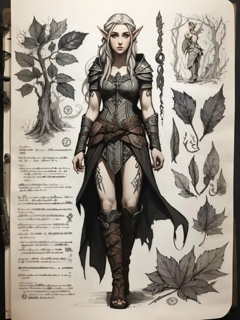 Beautiful elves Female Elf Warrior, Elf Warrior, Female Elf, Dungeons And Dragons Characters, Fantasy Warrior, American Beauty, Fantasy Inspiration, Female Character Design, Fantasy Clothing