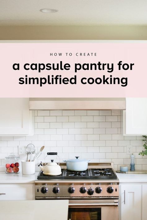 Capsule Pantry, Simple Eating, Prep Meals, Pantry Fridge, Crunchy Moms, High Protein Meal Prep, Time Space, Prep Recipes, Cooked Veggies