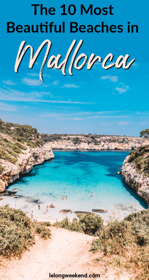 Mallorca beaches are among the most beautiful in the world. But how do you choose which beaches to visit? We've done the hard work to narrow down the ten best beaches in Mallorca, so you can explore with ease! Find them here... #mallorca #majorca #beaches #islandvacation Mallorca Beaches, Beaches To Visit, Beach Beauty, Beaches In The World, Majorca, Best Beaches, Most Beautiful Beaches, Spain And Portugal, Island Vacation