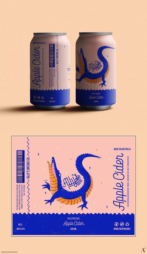 Maximalist Product Design, Beer Can Illustration Design Packaging, Cool Beer Can Design, Can Branding Design, Beer Cans Design, Can Label Design Packaging, Craft Beer Label Design Illustrations, Beer Can Design Illustrations, Cool Beer Labels