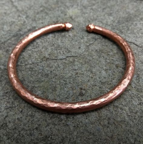 Heavy Pure Copper Cuff Braceletsolid Thick Mens Metal | Etsy Bracelet And Watch, Copper Clay, Rustic Bracelet, Copper Anniversary Gifts, Copper Bracelets, Copper Jewellery, Copper Gifts, Womens Bracelet, Metal Cuff Bracelet