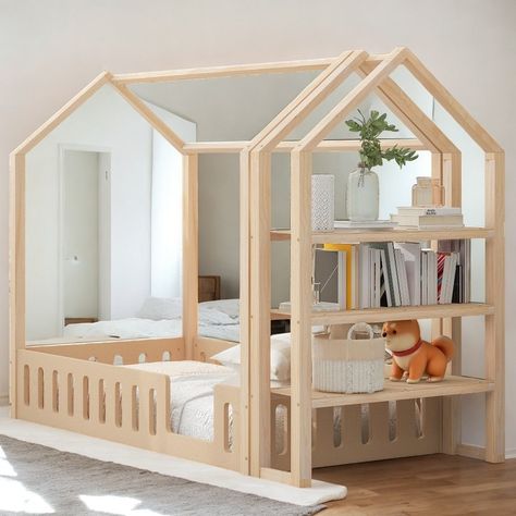 Twin house bed