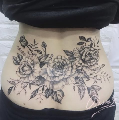 Lower Stomach Tattoos For Women, Lower Stomach Tattoos, Lower Back Tattoo Designs, Wörter Tattoos, Cover Up Tattoos For Women, Sewing Tattoos, Lower Back Tattoo, Stomach Tattoos Women, Tattoo Coverup