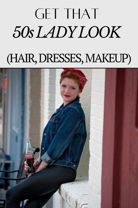 How To Dress Like The 50s For Women, Fifties Outfits 1950s, 50s Teacher Outfit, 50s Inspired Outfits Summer, Ladies 50's Fashion, 50s Party Dress Vintage Fashion, 50s Halloween Costume For Women, 1950's Outfits, 50s Party Outfit For Women