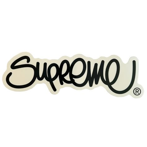 Supreme New York, Supreme Sticker, Supreme Logo, Graffiti Words, Graffiti Doodles, Brand Stickers, Japanese Tattoo Art, Graphic Design Fonts, Box Logo