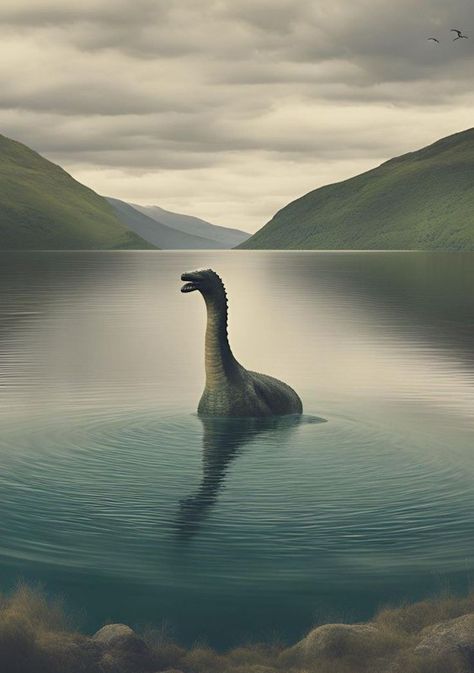 THE LOCH NESS MONSTER, SCOTLAND 🏴󠁧󠁢󠁳󠁣󠁴󠁿 Beautiful Morning Images, Scotland Bucket List, Sagittarius Wallpaper, Loch Ness Scotland, Best Facts, Lake Monster, Celtic Animals, Wildlife Facts, Research Organization