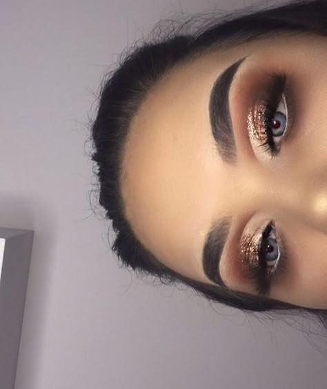 Pinterest: thequeensamm ‼️ Makeup Ideas Formal, 2016 Makeup, Beauty Make-up, Hooded Eye Makeup, Make Up Inspiration, Face Beat, Kiss Makeup, Eye Looks, Makeup Goals