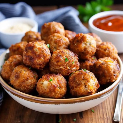 Crack Sausage Balls 2 Savory Sausage Balls, Old Bay Sausage Balls, Hot Sausage Meatballs, Sausage Balls With Flour Easy, Easy Sausage Appetizers, Italian Sausage Balls Recipes, Crockpot Sausage Balls, Breakfast Balls Sausage, Maple Sausage Balls