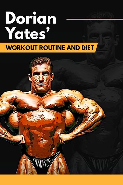 Dorian Yates’ Workout Routine and Diet Dorian Yates Workout Routine, Frank Zane Workout Routine, Dorian Yates Bodybuilding, Dorian Yates Training, Dorian Yates Workout, Full Workout Routine, Advanced Workout Routine, Movie Workouts, Mass Workout