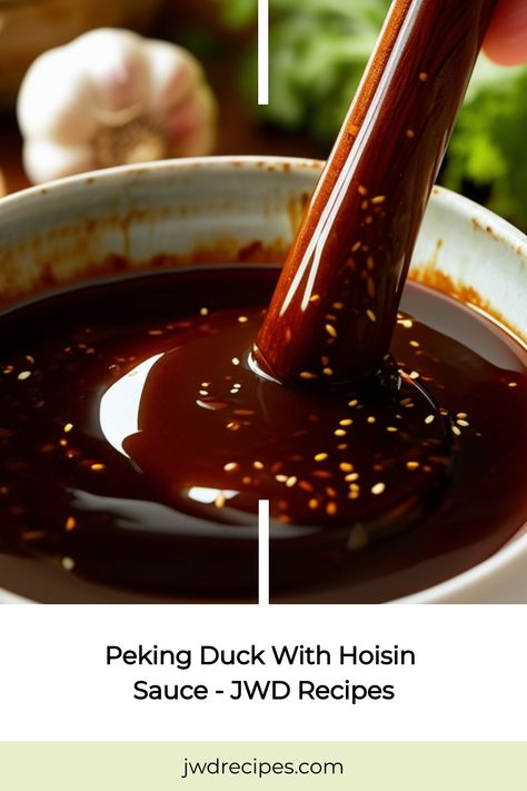 Peking duck is a classic Chinese dish that has captured the hearts and taste buds of food lovers worldwide. Known for its crispy skin, tender meat, and delightful combination of flavors and textures, this dish is often enjoyed in the form of pancake wraps. Peking Duck Sauce, Peking Duck Pancakes Recipe, Chinese Duck Sauce Recipe, Chinese Duck Recipes, Duck Sauce Recipe Chinese, Peking Sauce Recipe, Pancake Wraps, Chinese Duck Recipe, Peking Duck Pancakes