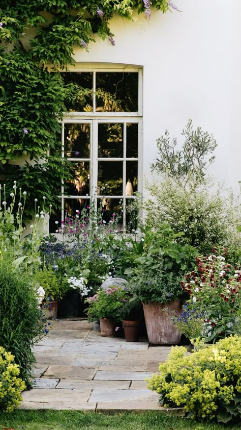 How to plant window boxes | House & Garden Circular Lawn, Courtyard Gardens, London Garden, Garden Inspo, Garden Architecture, Have Inspiration, City Garden, Flowers Wallpaper, Courtyard Garden