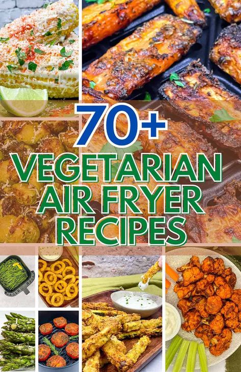 Veggie Air Fryer Recipes, Veggie Air Fryer, Air Fryer Vegetarian Recipes, Vegetarian Air Fryer Recipes, Vegetarian Air Fryer, Nuwave Oven Recipes, Resep Vegan, Vegan Air Fryer, Air Fryer Recipes Vegetarian