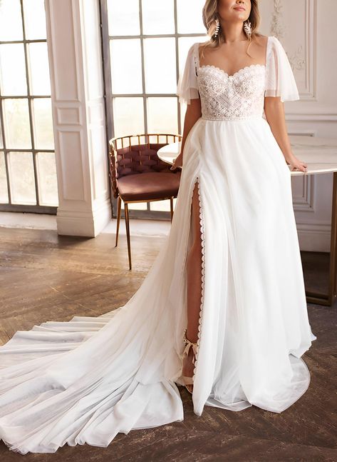 Formal wedding gown