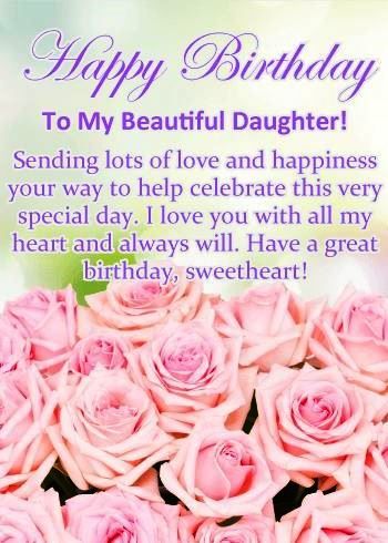 Birthday wishes for daughter from mom and dad Happy Bday Daughter From Mom, Happy Birthday Daughter From Mom Love, Happy 23rd Birthday Daughter, Happy Birthday Wishes For My Daughter, Birthday Wishes For A Daughter, Happy Birthday Beautiful Daughter, Happy Birthday To My Daughter, Message For Daughter, Happy Birthday Quotes For Daughter