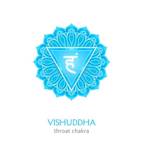 Throat Chakra Symbol Art, Vishuddha Chakra Symbol, Chakra Symbols Art, Throat Chakra Symbol, Mandala Chakra, Yoga Chakras, Art Chakra, Vishuddha Chakra, Chakras Yoga