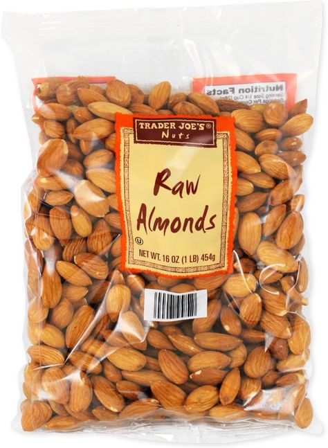 Trader Joes Snacks, 300 Dollars, Trader Joe's Products, Grocery Foods, Healthy Groceries, Raw Almonds, Healthy Homemade Recipes, Healthy Work Snacks, Snacks For Work