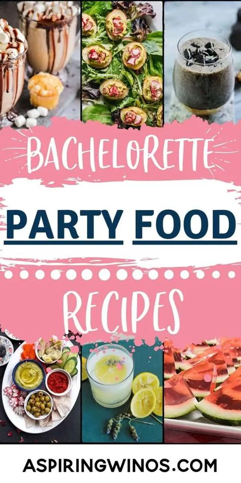 Stag And Doe Party Food, Meals For Bachelorette Party, Bachelorette Dinner Ideas Food, Bachelorette Party Meal Ideas, Bachelorette Weekend Food Ideas, Bachelorette Appetizer Ideas, Bachelorette Food Ideas Dinners, Bachelorette Meals, Bachelorette Party Dinner Ideas