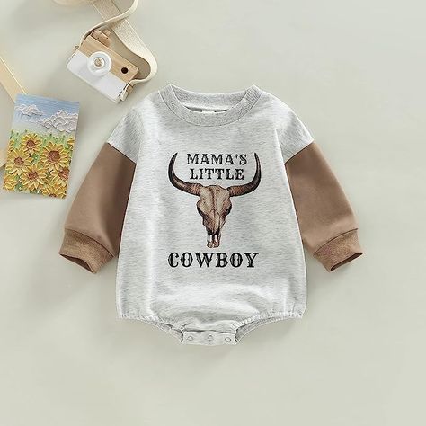 MATERIAL: Infant Baby Boy Girl Fall Clothes Cow Print Long Sleeve Sweatshirt Romper Oversized Sweater Onesie Outfit , made of cotton blend, skin-friendly fabric, soft and breathable, comfortable to wear.Western Newborn Baby Girl Boy Clothes Cow Printed Sweatshirt Romper ,so so so cute! Oversized Onesie, Cow Baby Clothes, Cow Print Sweatshirt, Cute Fall Clothes, Baby Boy Cowboy, Onesie Outfit, Western Nursery, Romper Fall, Sweatshirt Romper