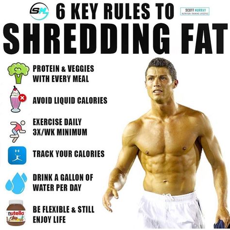 How many do you do? ➖ Protein & veggies: Along with being highly satiating (CrovettI et al 1998) high PRO diets have repeatedly outperformed low ones for building LBM & reducing fat (Layman et al 2005, 2009, Tang et al 2013) thus PRO at every meal is a must. Thereafter, veggies should fill up a large part of the plate as again, most are highly satiating (Latner et al 2008) along with supplying a tonne of micros needed to maximise performance & overall HEALTH (Maughan 1999, Shenkin 2006) ➖ Liq... Beginner Gym Workout Routine, Gym Workout Routine, Beginner Gym, Shred Workout, Fitness Studio Training, Shred Fat, Workouts Routines, Work Out Routines Gym, Shredded Body