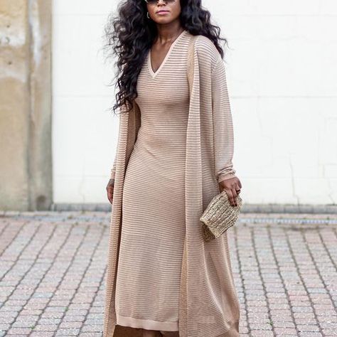 Long sleeve casual dresses