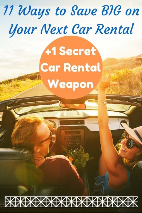 11 Ways to Save BIG on Your Next Car Rental + 1 Secret Car Rental Weapon! Rental Car Hacks, New York City Spring, Disney Hawaii, Holidays In New York, Spring Break Vacation, Melbourne Airport, Card Hacks, Travel Apps, Travel Cheap