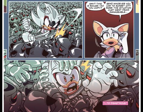 Metal Virus Sonic Idw, Sonic Nintendo, Sonic Idw Comics, Shadamy Comics, Somebody Sedate Me, Idw Sonic, Shadow And Rouge, Sonic Idw, Hedgehog Drawing