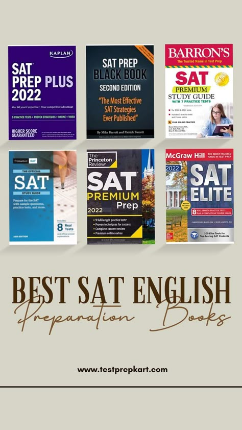 SAT Online Preparation for English free download books and practice papers Sat Books Aesthetic, Book For Learning English, Sat Exam Study Guides, Sat Exam Tips, Books For Learning English, Sat Aesthetics, Sat Books, Sat Motivation, Books To Learn English