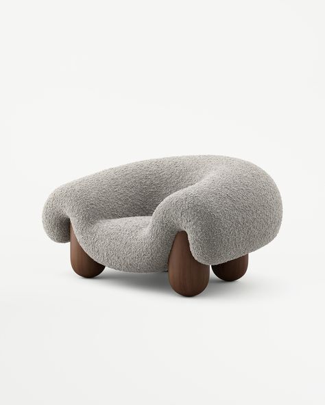 The Lamb Chair | Monde Singulier Sofa Velvet, House Essentials, Cosy Living, Dog Branding, Creative Furniture, The Lamb, Furniture Design Modern, Dream House Decor, Minimalist Home