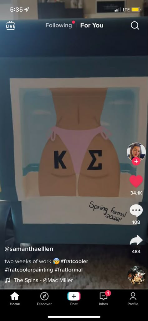 Kappa Alpha Frat Cooler, Frat Coolers Beach, Beach Cooler Painting, Chug Jug Ideas College, Funny Frat Cooler Ideas, Myrtle Beach Frat Cooler, Easy Frat Coolers Ideas, Painted Coolers For Guys, Frat Coolers Ideas Formal