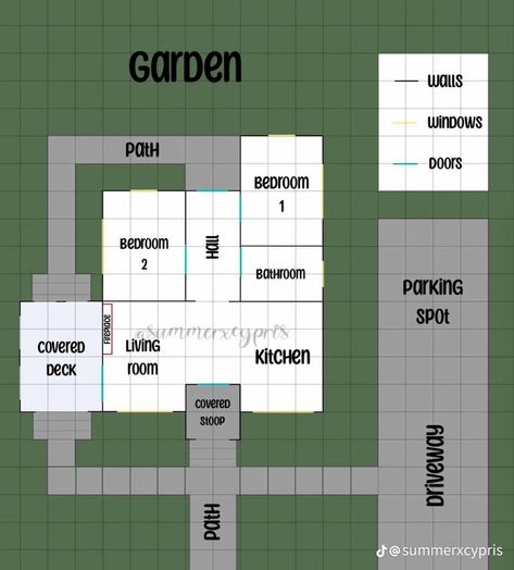 2 Bedroom Layout, Galley Kitchen Ideas, House Layout Design, Farmhouse Layout, Two Story House Design, House Plans With Pictures, Free House Design, House Decorating Ideas Apartments, Small House Layout