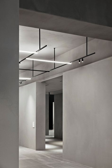 Vincent Van Duysen Lighting Collection for Flos | Yellowtrace Design Portfolio Layout, Diy Industrial Lighting, Blitz Design, Space Lighting, Lighting Feature, Vincent Van Duysen, Portfolio Covers, Industrial Ceiling Lights, Industrial Ceiling