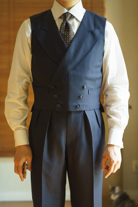 Bespoke Wrinkles — If you want to wear a waistcoat, make sure that it...