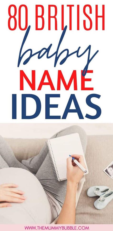 80 British baby name ideas for boys and girls! If you would like to use a British baby name then check out this list with lots of inspiration for boy and girl names #babynames #babynameideas Old British Names, British Boy Names, Baby Names Uk, Titanic Book, Feeding Cues, Name Ideas For Boys, Pregnancy To Do List, British Names, Southern Names