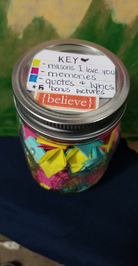 Jar Of Memories Gift, Memory Jar Ideas Birthday, Memories Jar Ideas, Remember When Jar, Diy Gifts Sentimental, Diy Jar Gifts, Memory Jar Gift, Birthday Ideas For Mum, Memory Jar Ideas